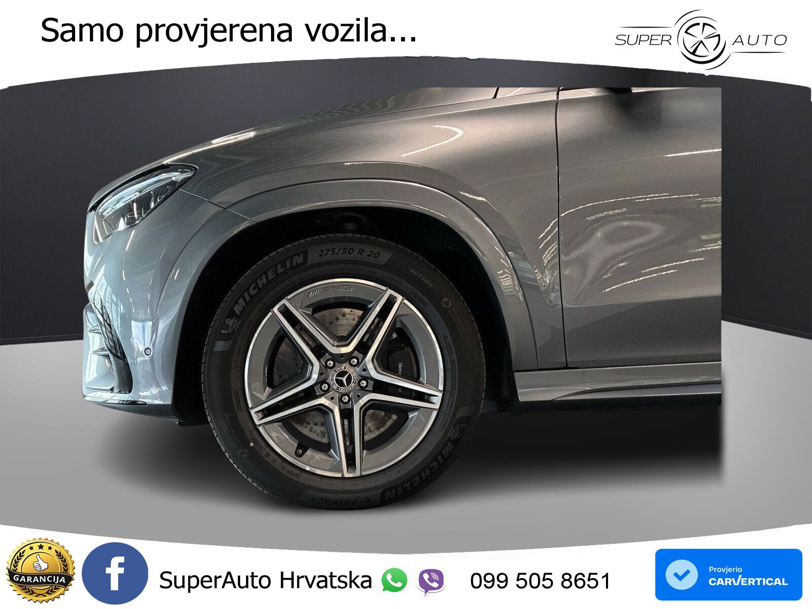 Mercedes GLE 450d (367 KS) EQ Boost 4MATIC 9G-TRONIC AMG LED+GR SJED+ACC