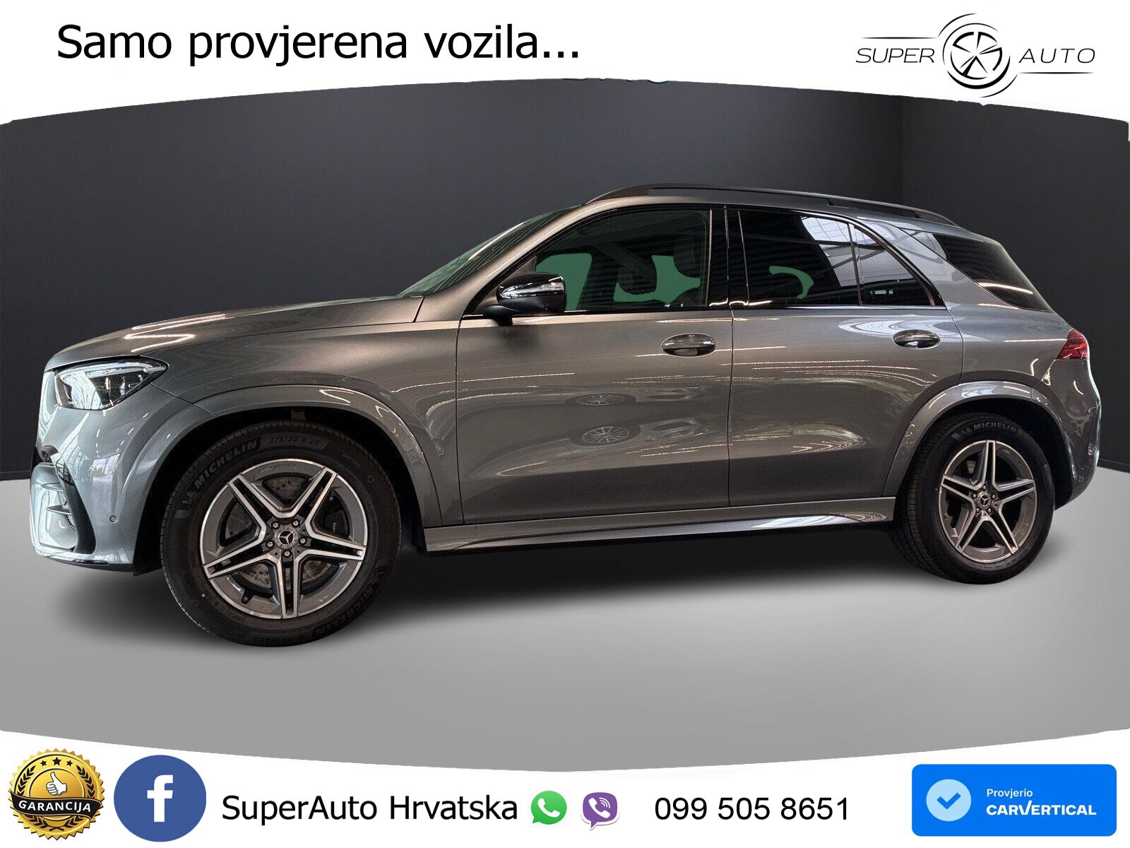 Mercedes GLE 450d (367 KS) EQ Boost 4MATIC 9G-TRONIC AMG LED+GR SJED+ACC