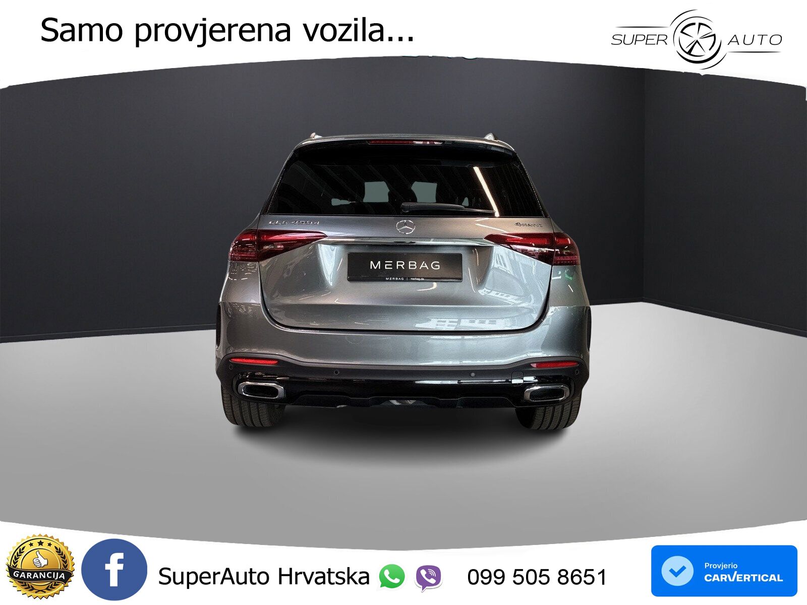 Mercedes GLE 450d (367 KS) EQ Boost 4MATIC 9G-TRONIC AMG LED+GR SJED+ACC