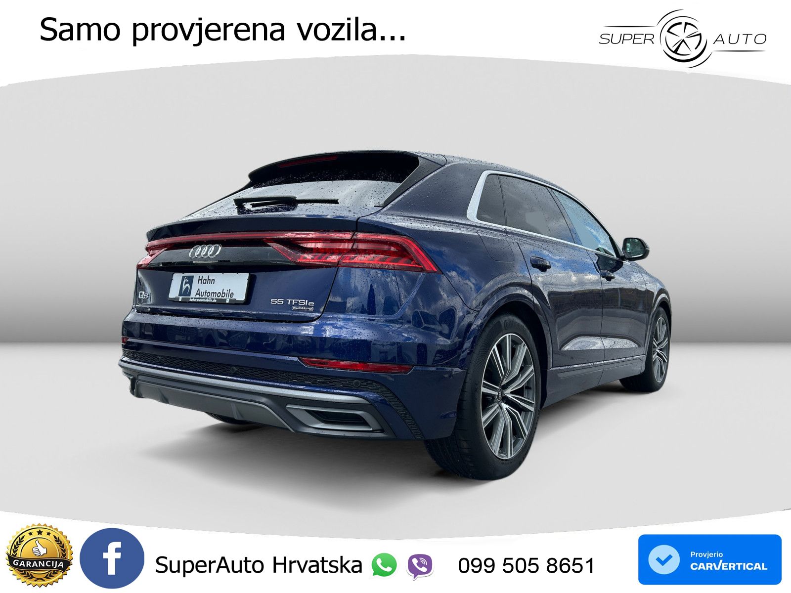Audi Q8 55 TFSIe V6 (381 KS) quattro tiptronic