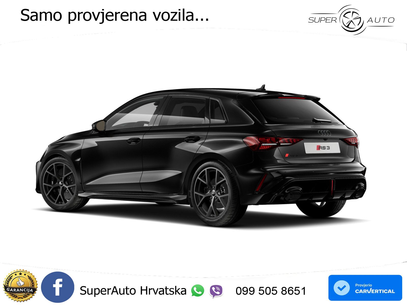 Audi RS3 Sedan 2.5 TFSI (400 KS) quattro S tronic LED+GR SJED+ACC