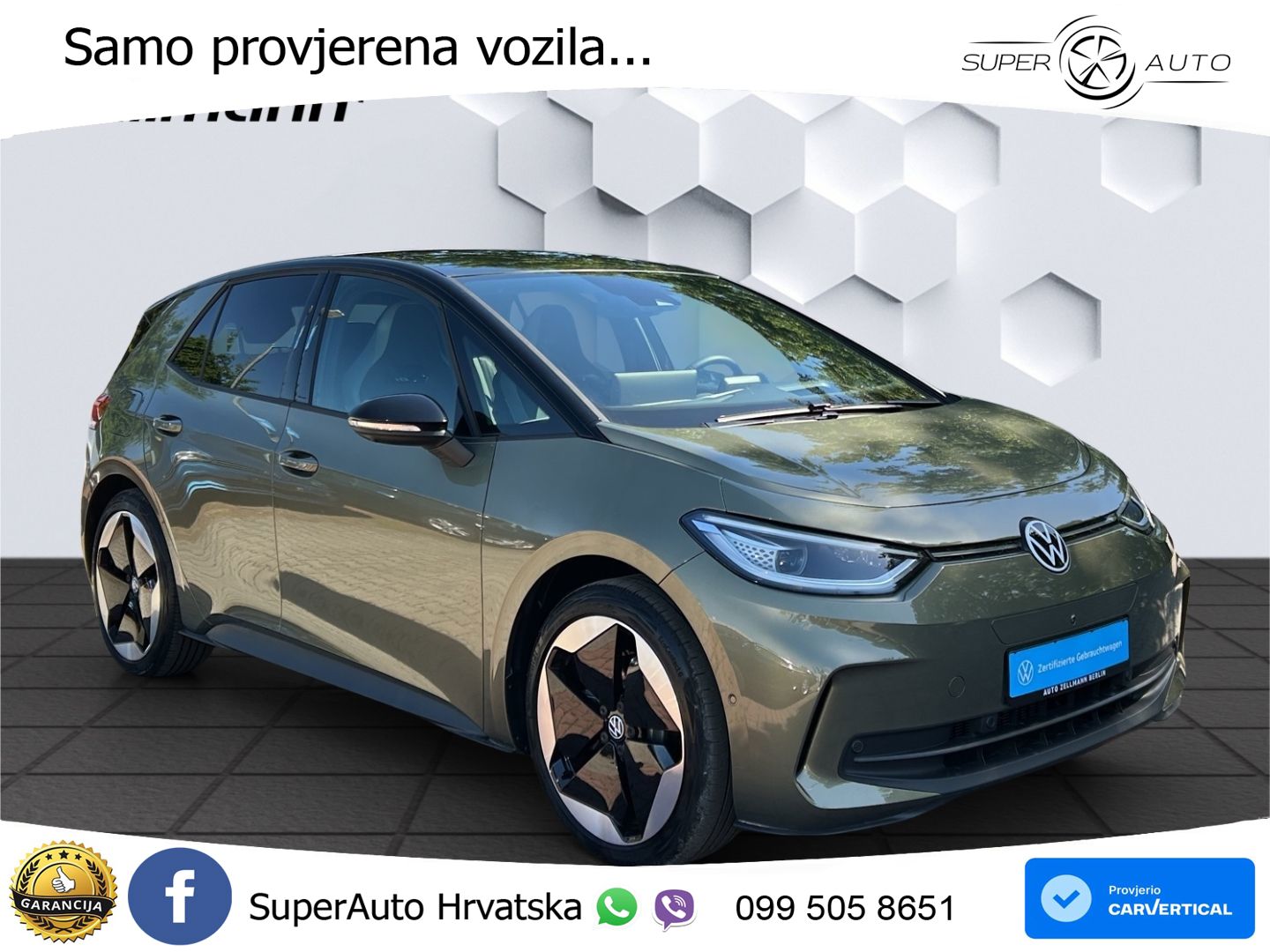 Volkswagen ID.3 Pro S 82 kWh (231 KS) LED+GR SJED+ACC