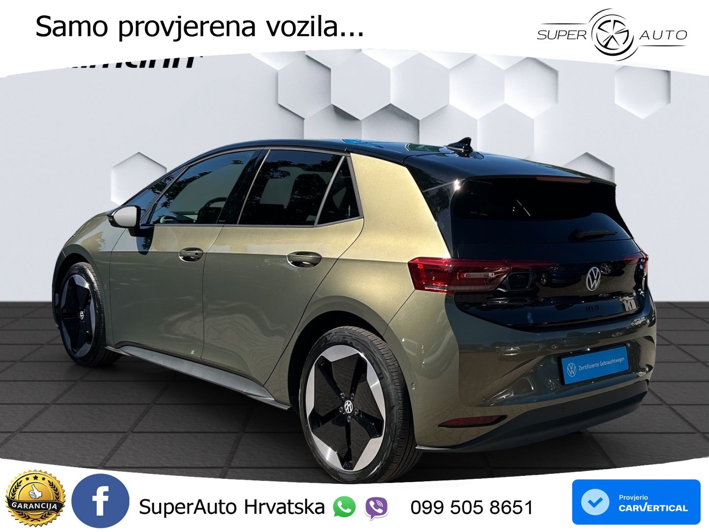 Volkswagen ID.3 Pro S 82 kWh (231 KS) LED+GR SJED+ACC