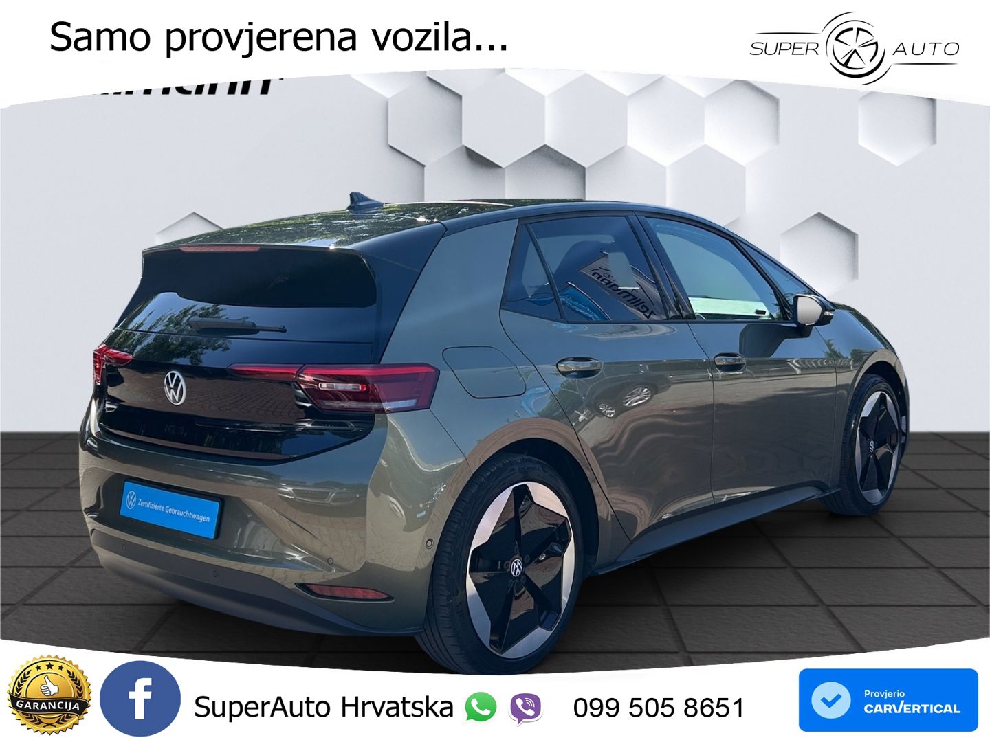 Volkswagen ID.3 Pro S 82 kWh (231 KS) LED+GR SJED+ACC