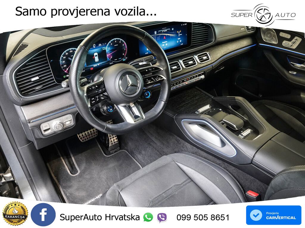 Mercedes AMG GLE 53 (435 KS) EQ Boost 4MATIC+ AMG SPEEDSHIFT TCT 9G LED+GR SJED+ACC