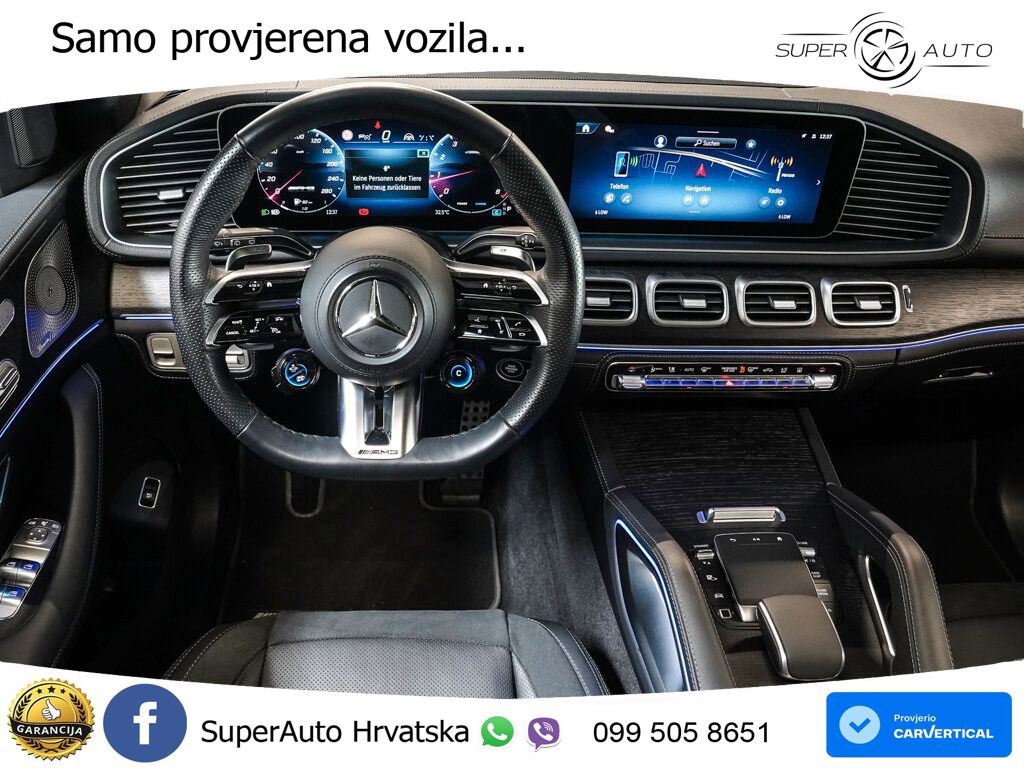 Mercedes AMG GLE 53 (435 KS) EQ Boost 4MATIC+ AMG SPEEDSHIFT TCT 9G LED+GR SJED+ACC
