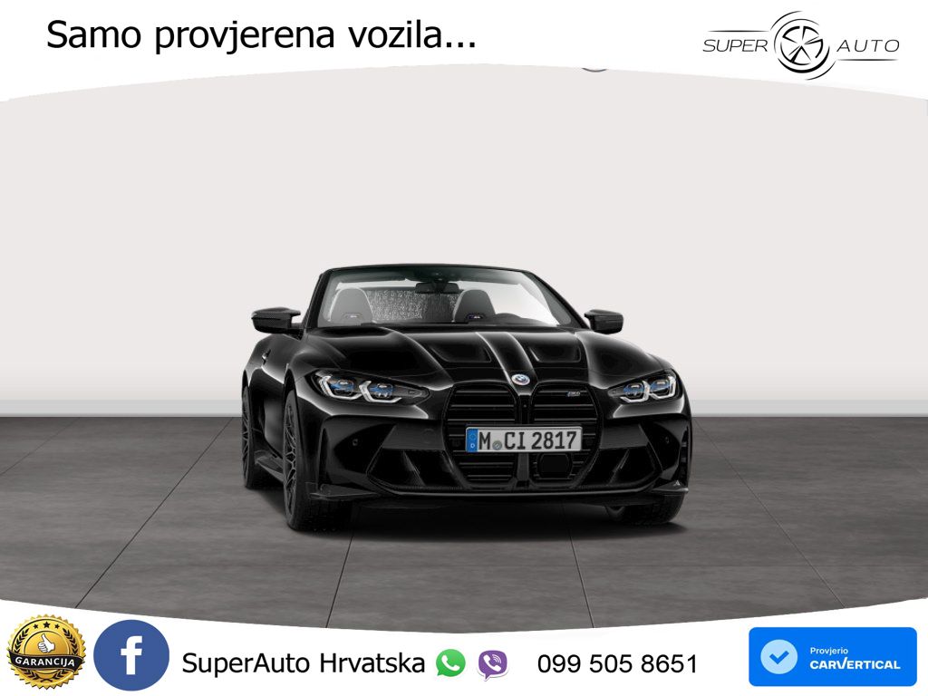 BMW M4 Convertible Competition 3.0 (510 KS) xDrive Steptronic LED+GR SJED+ACC