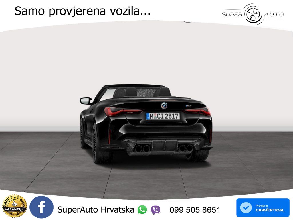 BMW M4 Convertible Competition 3.0 (510 KS) xDrive Steptronic LED+GR SJED+ACC