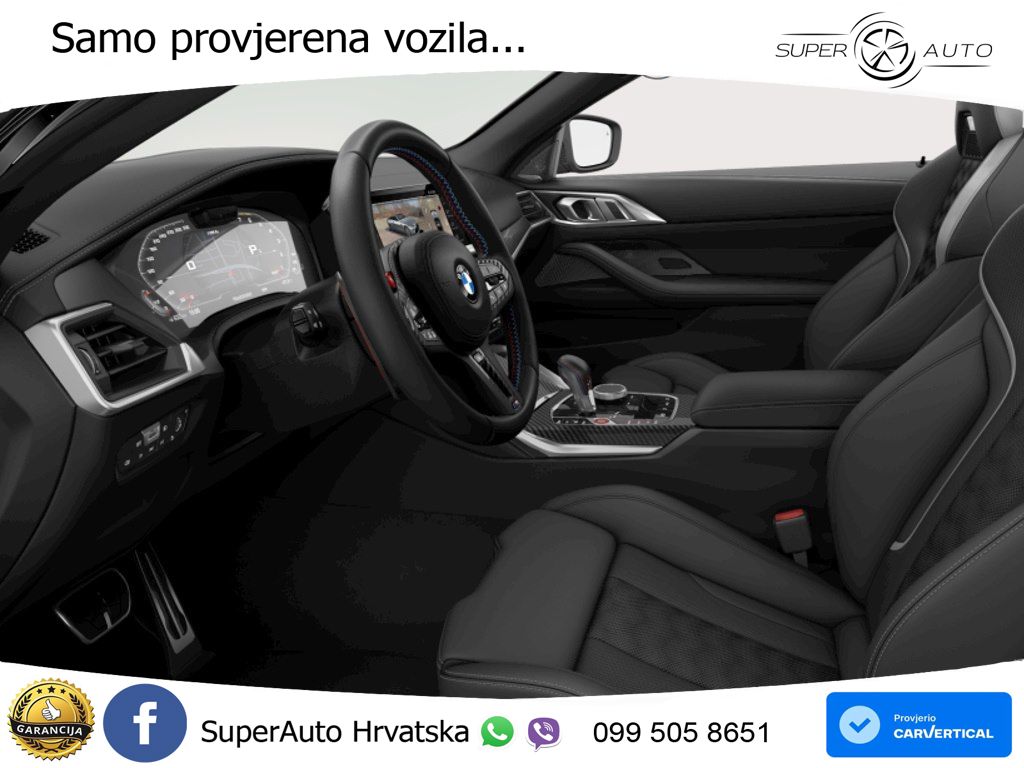 BMW M4 Convertible Competition 3.0 (510 KS) xDrive Steptronic LED+GR SJED+ACC