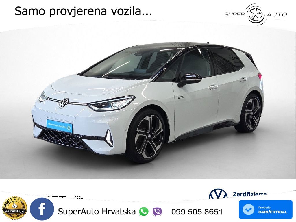 Volkswagen ID.3 GTX 84 kWh (286 KS) LED+GR SJED+ACC