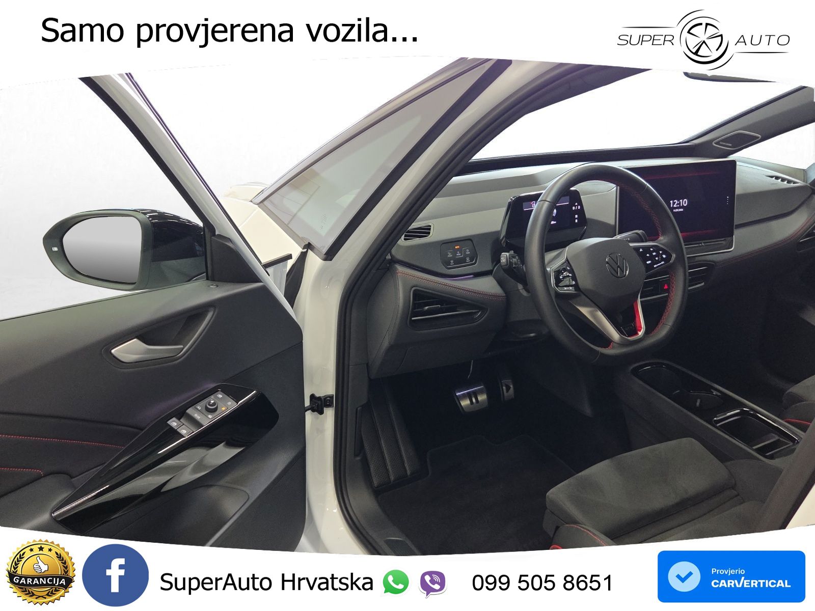 Volkswagen ID.3 GTX 84 kWh (286 KS) LED+GR SJED+ACC