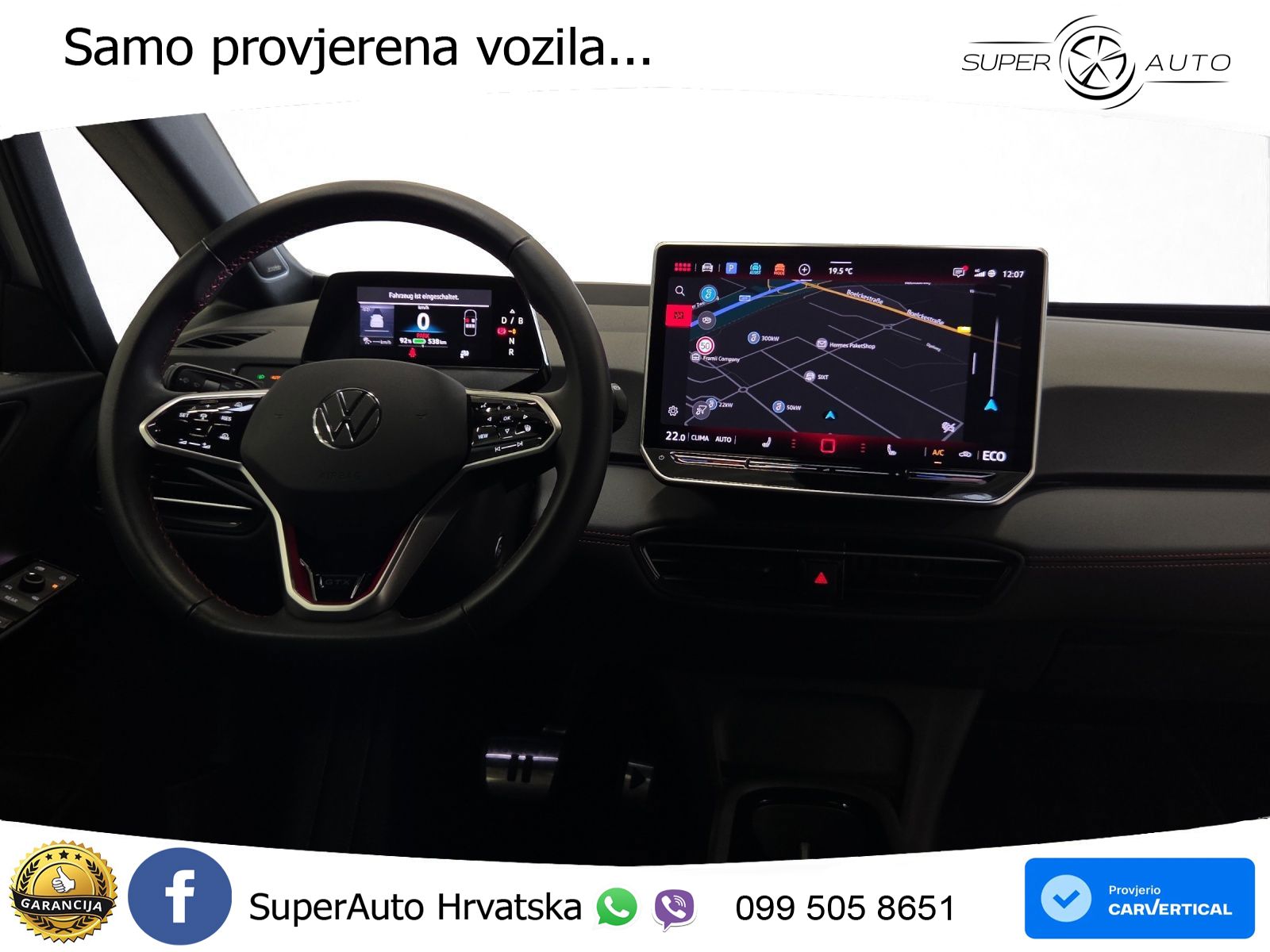 Volkswagen ID.3 GTX 84 kWh (286 KS) LED+GR SJED+ACC