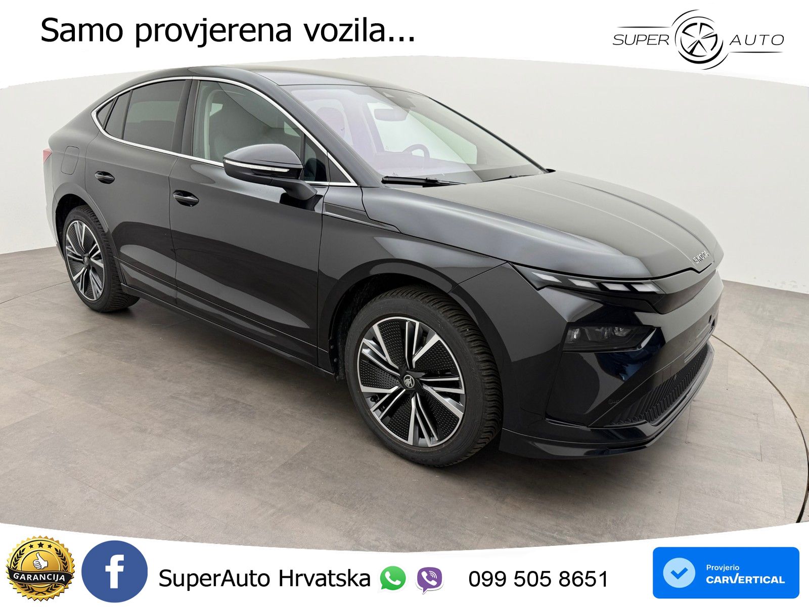 Škoda Enyaq Coupe iV 85 82 kWh (286 KS) LED+GR SJED+ACC