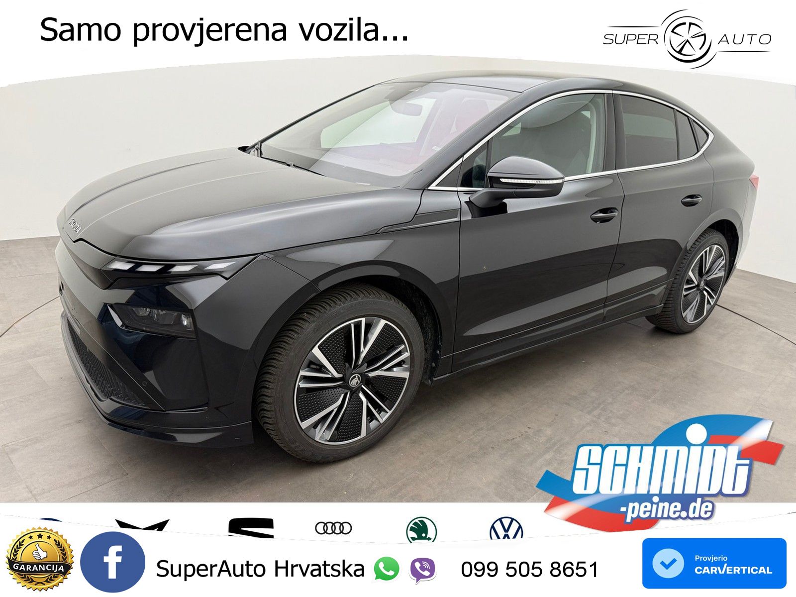 Škoda Enyaq Coupe iV 85 82 kWh (286 KS) LED+GR SJED+ACC