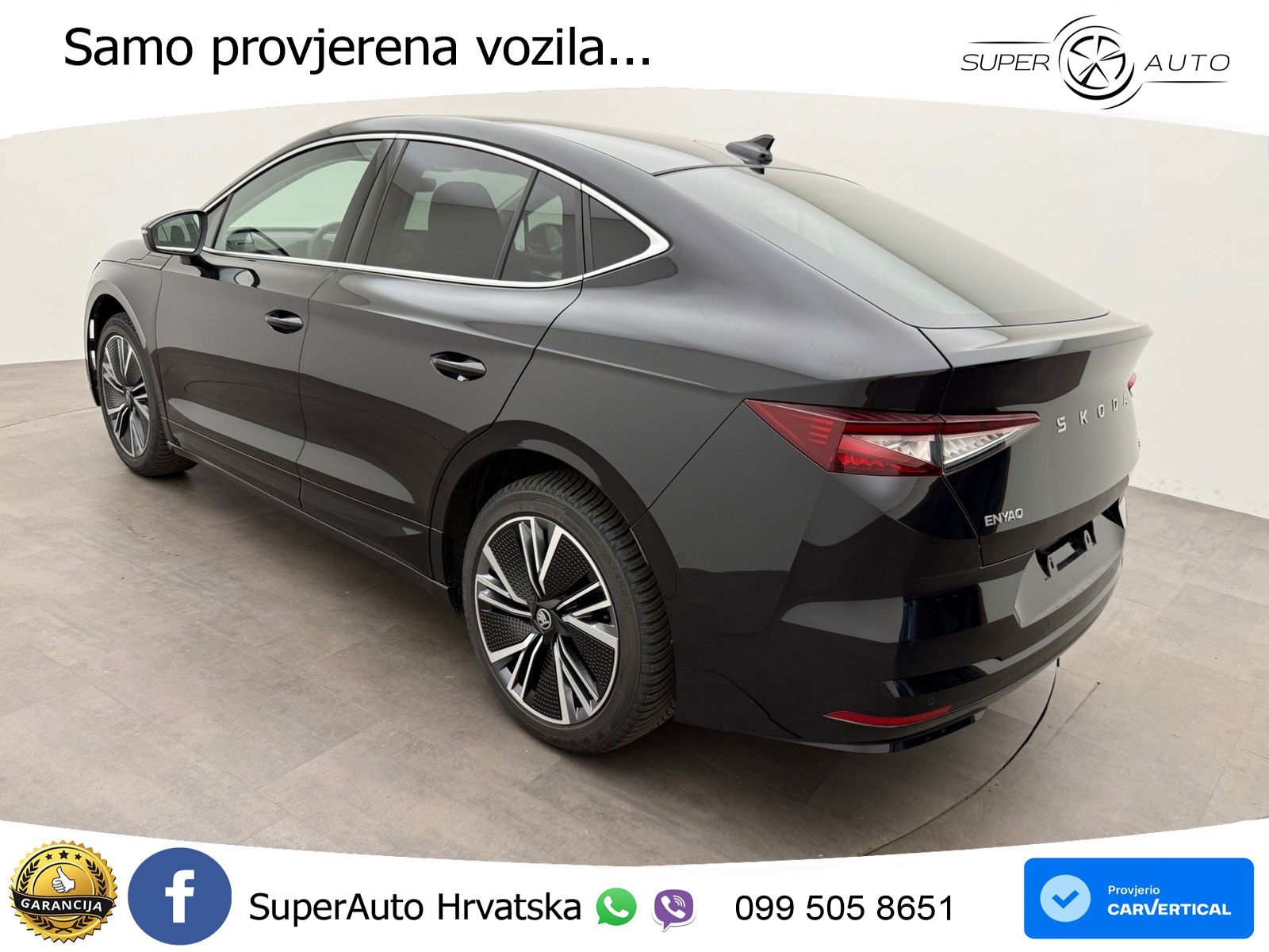 Škoda Enyaq Coupe iV 85 82 kWh (286 KS) LED+GR SJED+ACC