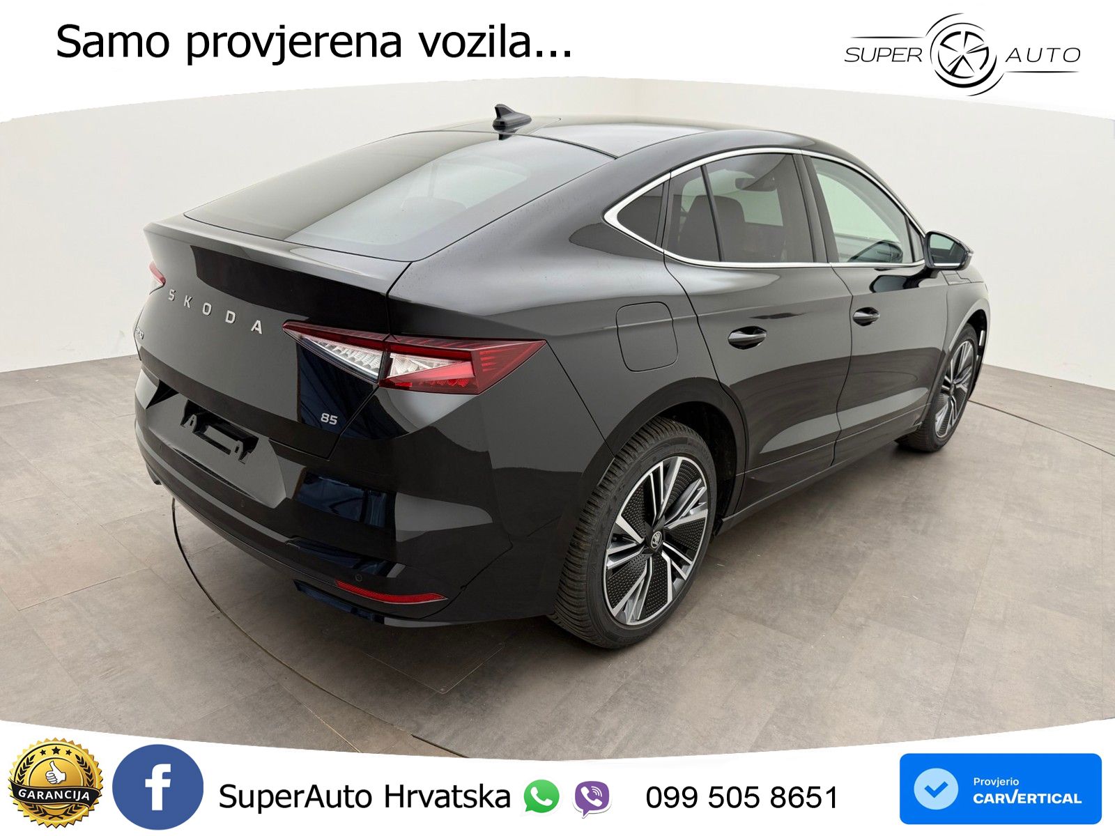 Škoda Enyaq Coupe iV 85 82 kWh (286 KS) LED+GR SJED+ACC