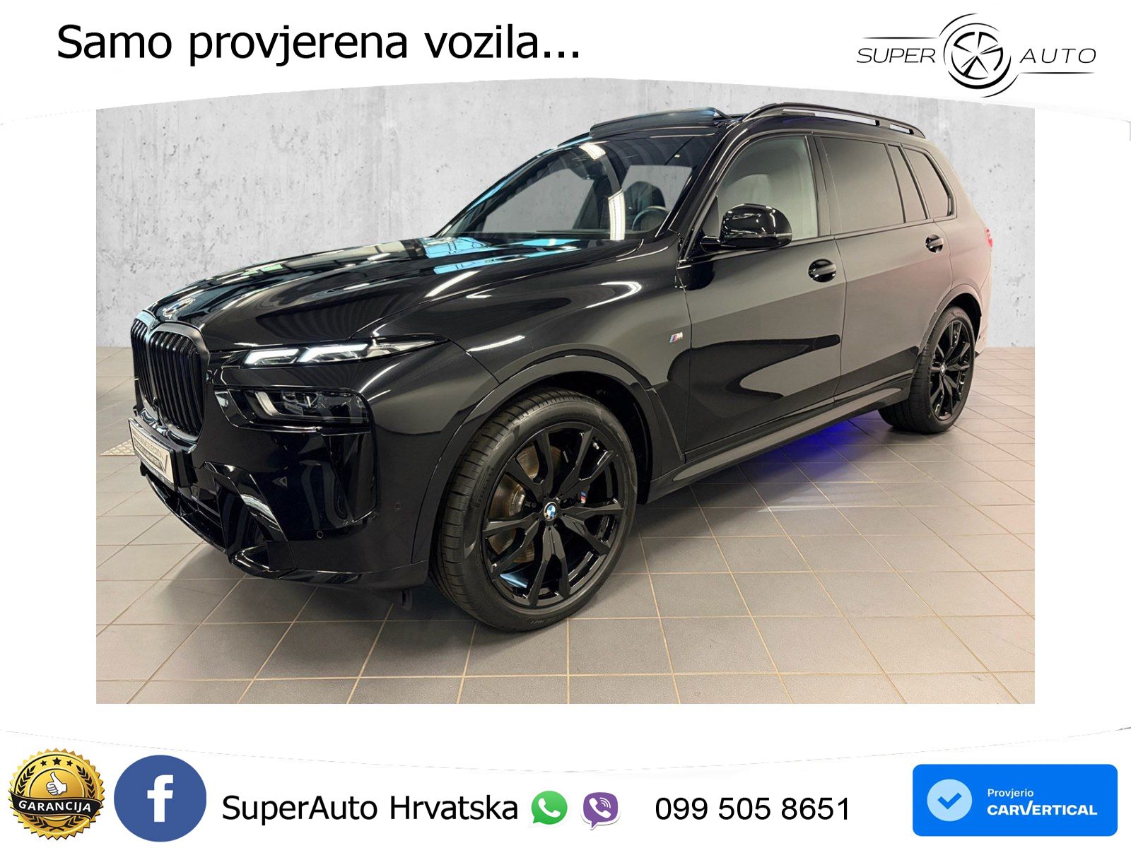 BMW X7 40d (352 KS) xDrive Steptronic M Sport LED+GR SJED+ACC