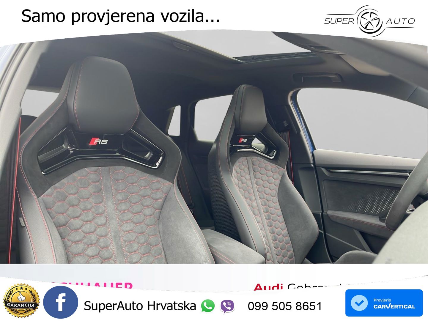 Audi RS3 Sportback 2.5 TFSI (400 KS) quattro S tronic LED+GR SJED+ACC