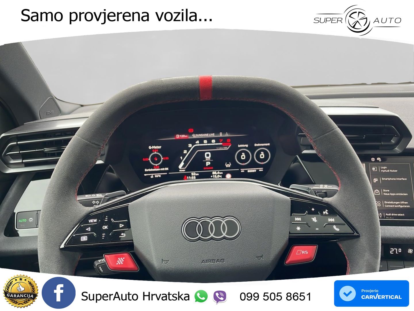 Audi RS3 Sportback 2.5 TFSI (400 KS) quattro S tronic LED+GR SJED+ACC