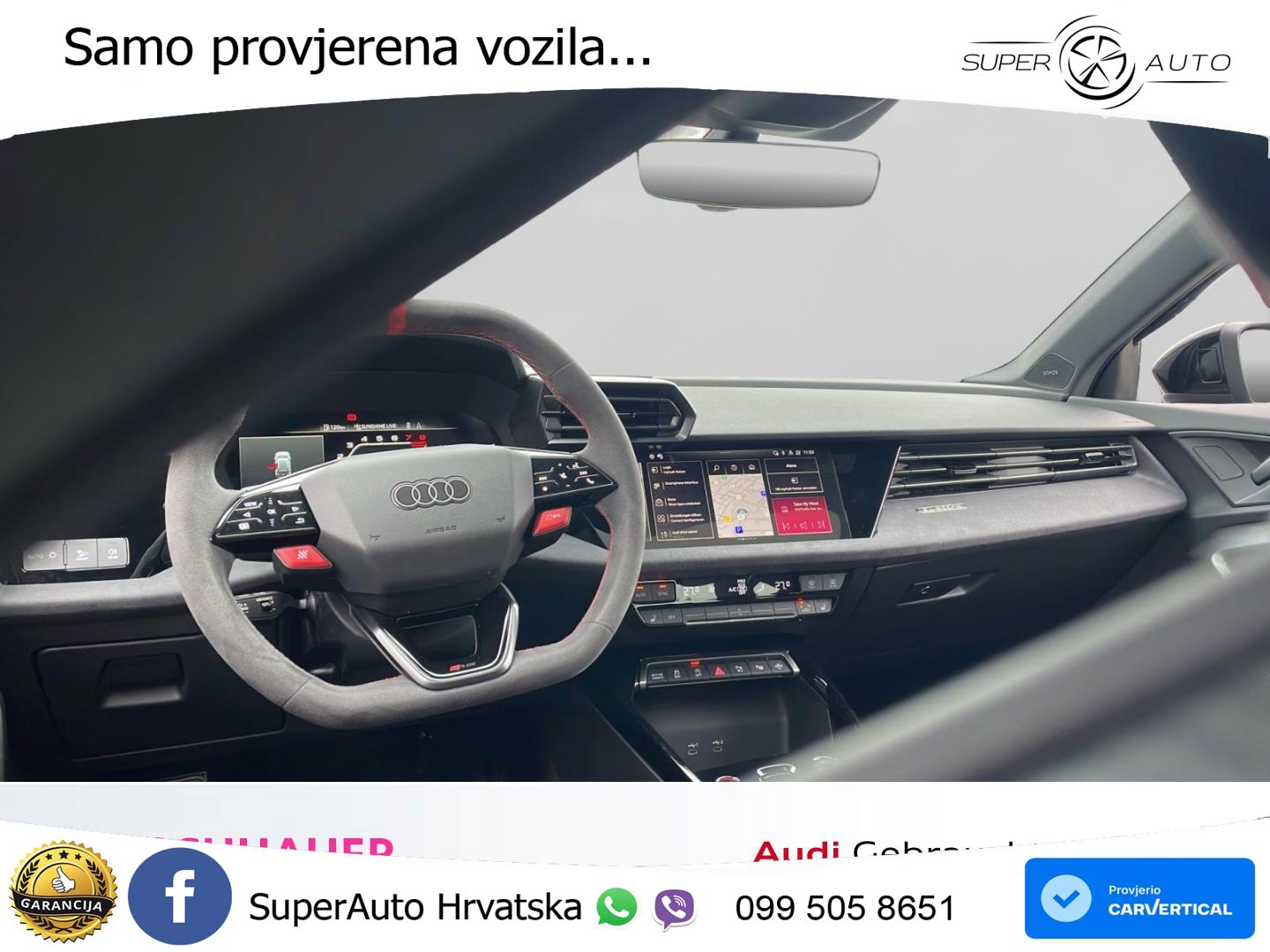Audi RS3 Sportback 2.5 TFSI (400 KS) quattro S tronic LED+GR SJED+ACC