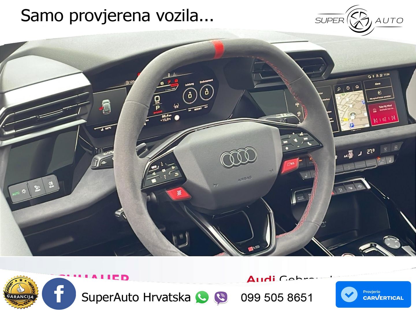 Audi RS3 Sportback 2.5 TFSI (400 KS) quattro S tronic LED+GR SJED+ACC