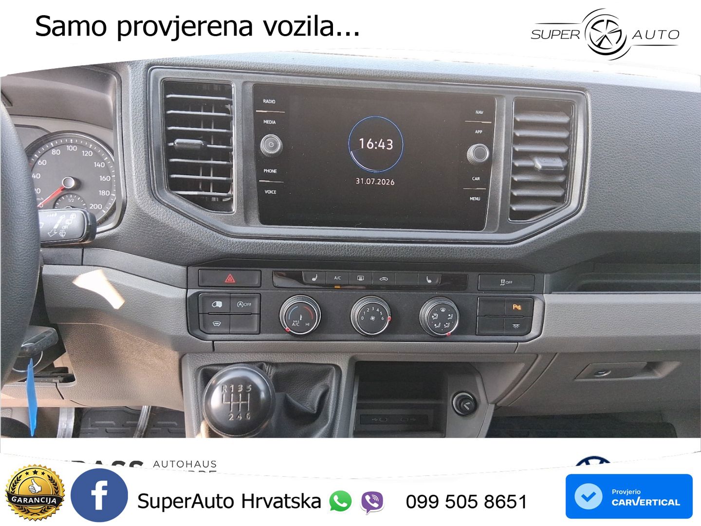 VW Crafter 140 KS