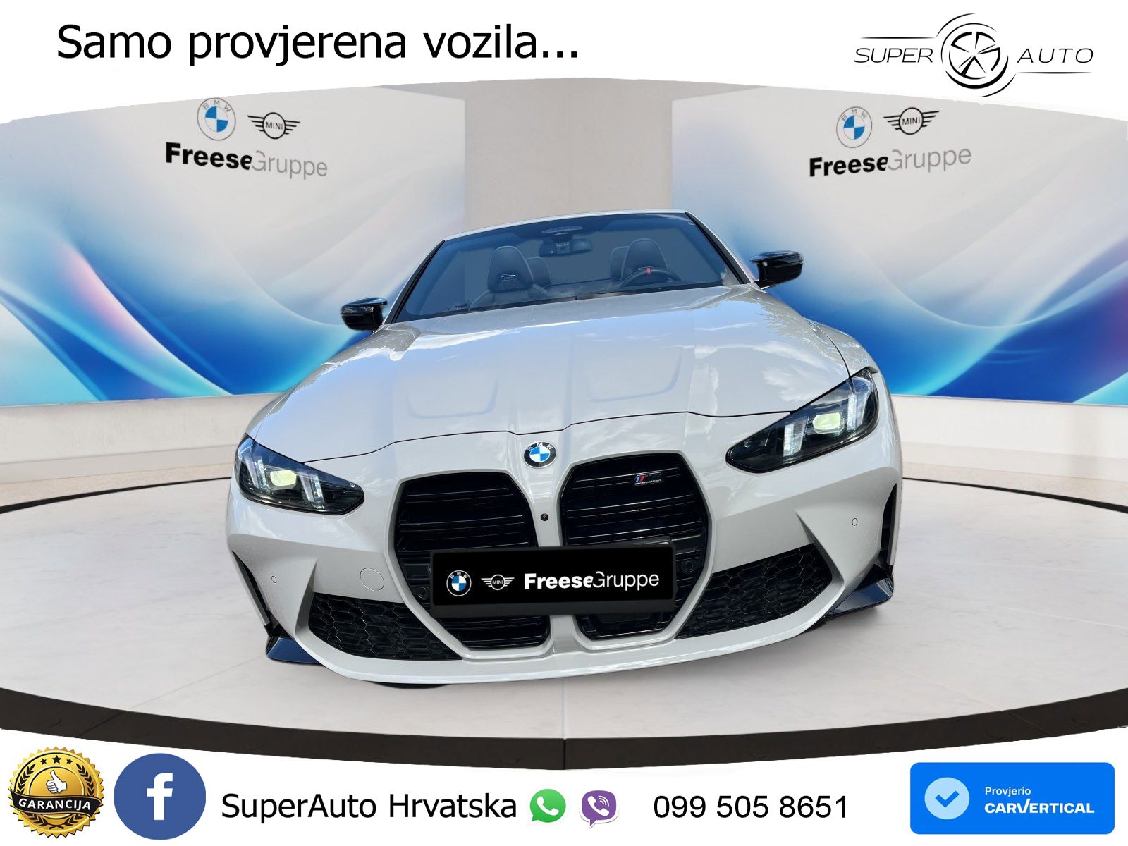 BMW M4 Convertible Competition 3.0 (530 KS) xDrive Steptronic LED+GR SJED+ACC