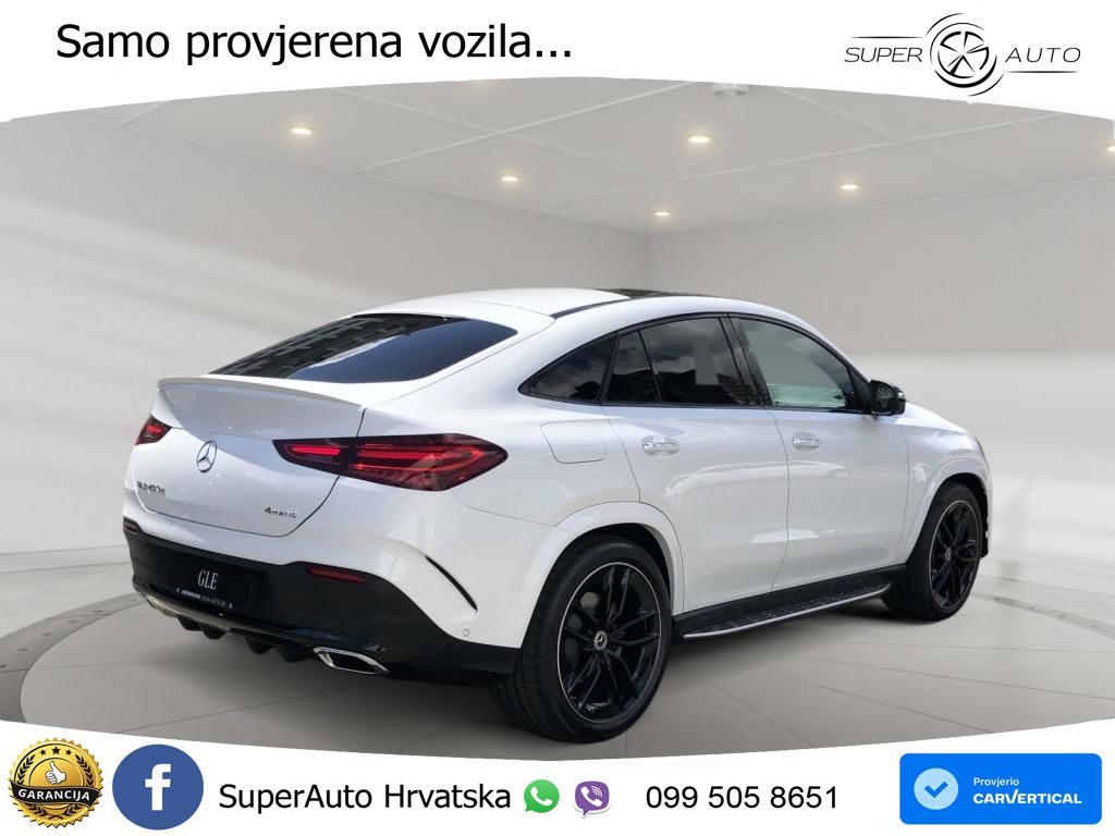 Mercedes GLE Coupe 450d (367 KS) EQ Boost 4MATIC 9G-TRONIC AMG LED+GR SJED+ACC