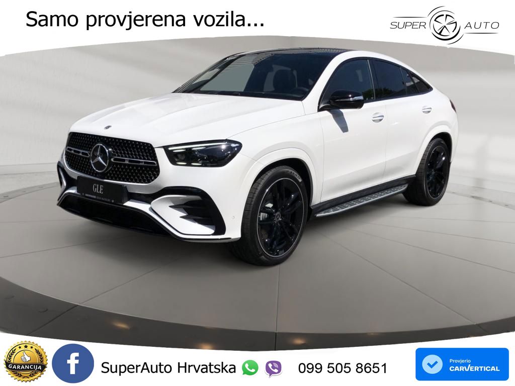 Mercedes GLE Coupe 450d (367 KS) EQ Boost 4MATIC 9G-TRONIC AMG LED+GR SJED+ACC