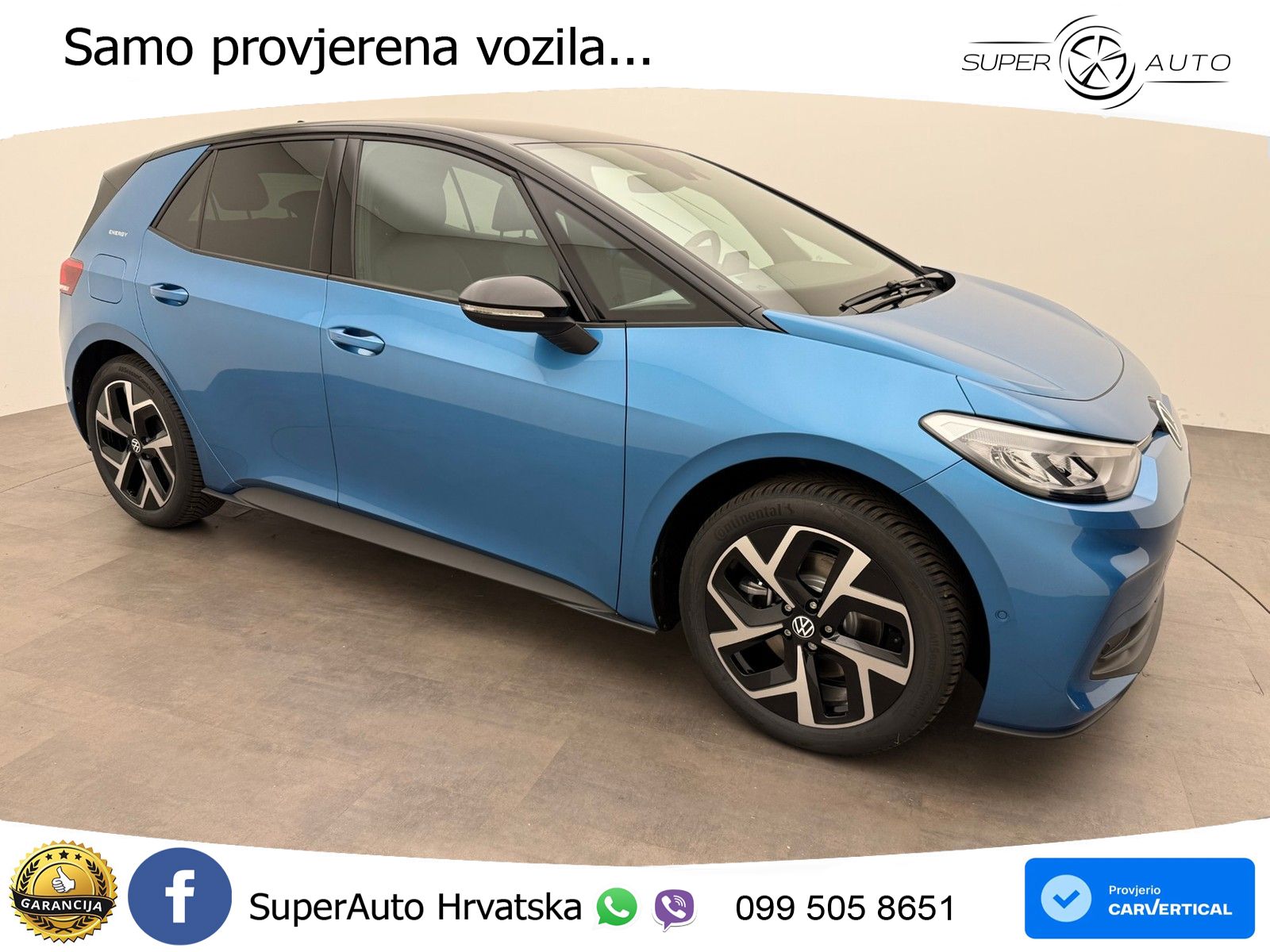 Volkswagen ID.3 Pro 62 kWh (204 KS)