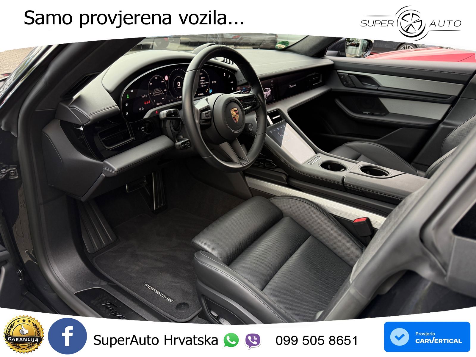 Porsche Taycan Sport Turismo GTS Performance Plus 93.4 kWh (598 KS)
