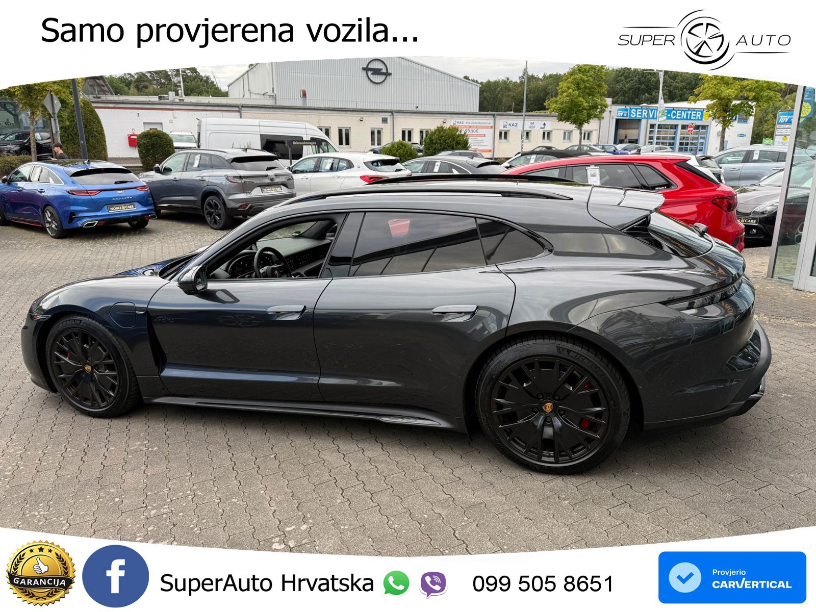 Porsche Taycan Sport Turismo GTS Performance Plus 93.4 kWh (598 KS)