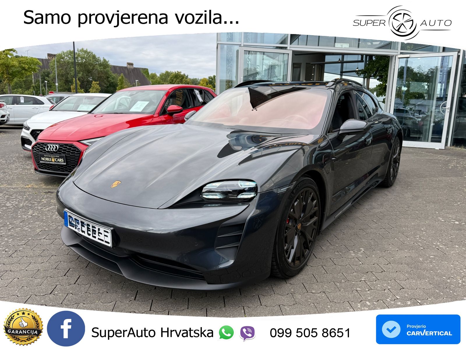 Porsche Taycan Sport Turismo GTS Performance Plus 93.4 kWh (598 KS)