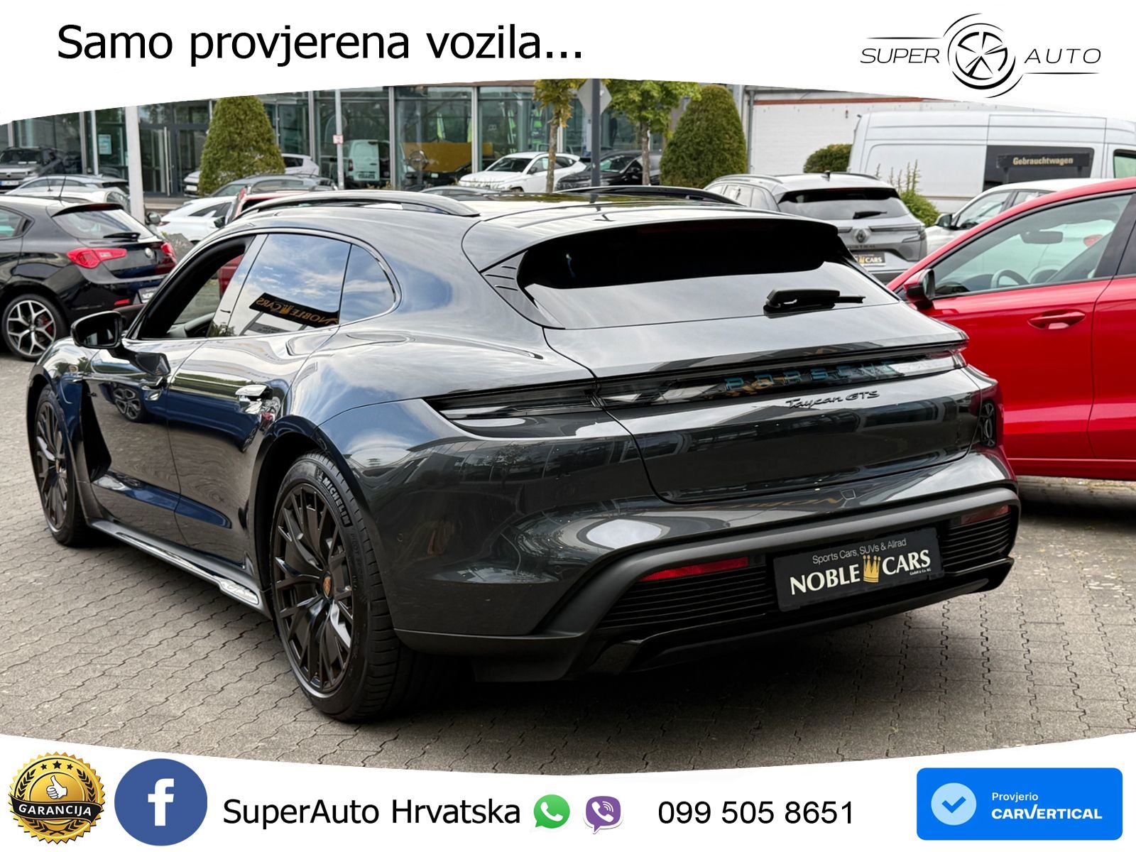 Porsche Taycan Sport Turismo GTS Performance Plus 93.4 kWh (598 KS)