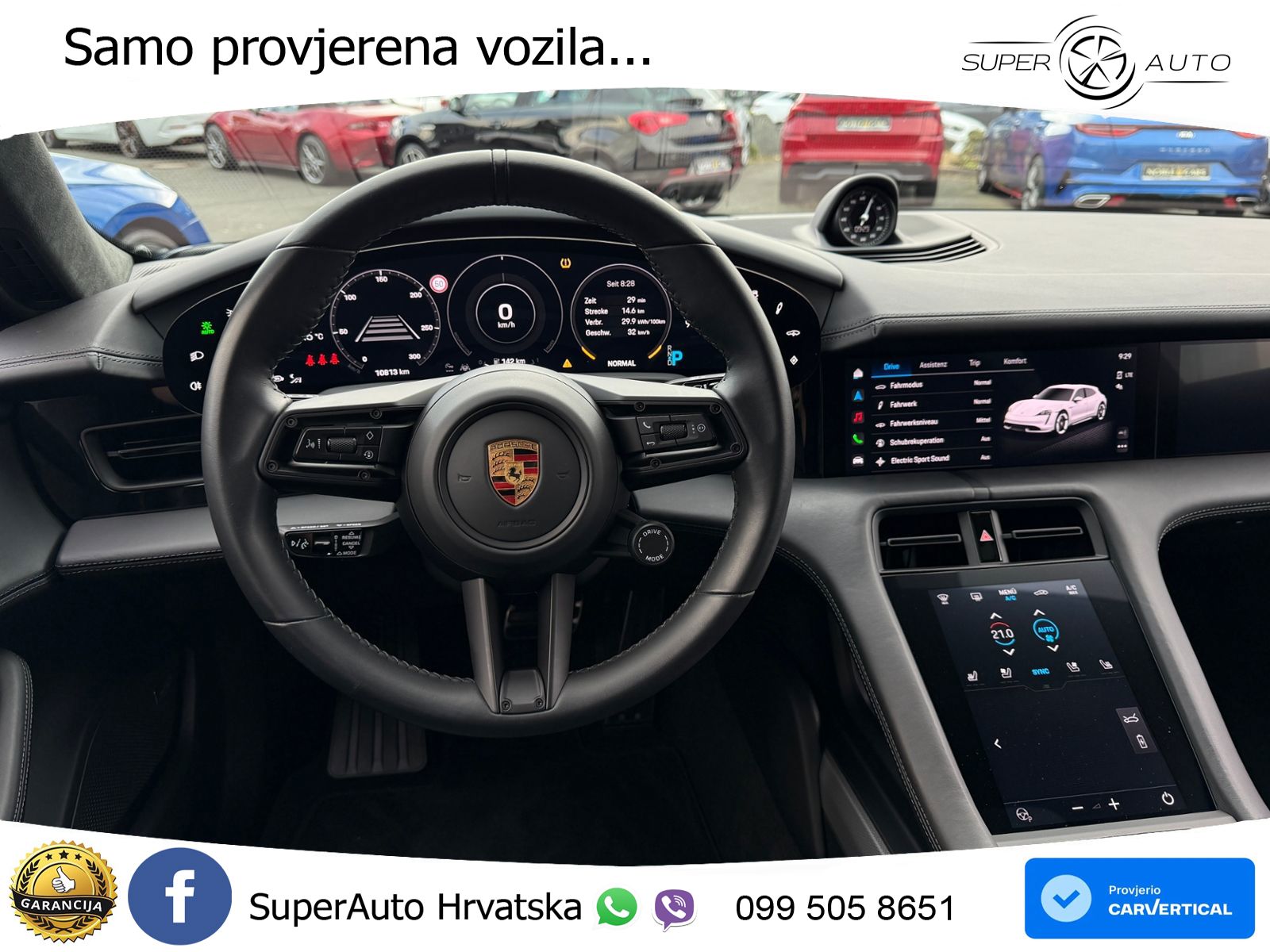 Porsche Taycan Sport Turismo GTS Performance Plus 93.4 kWh (598 KS)