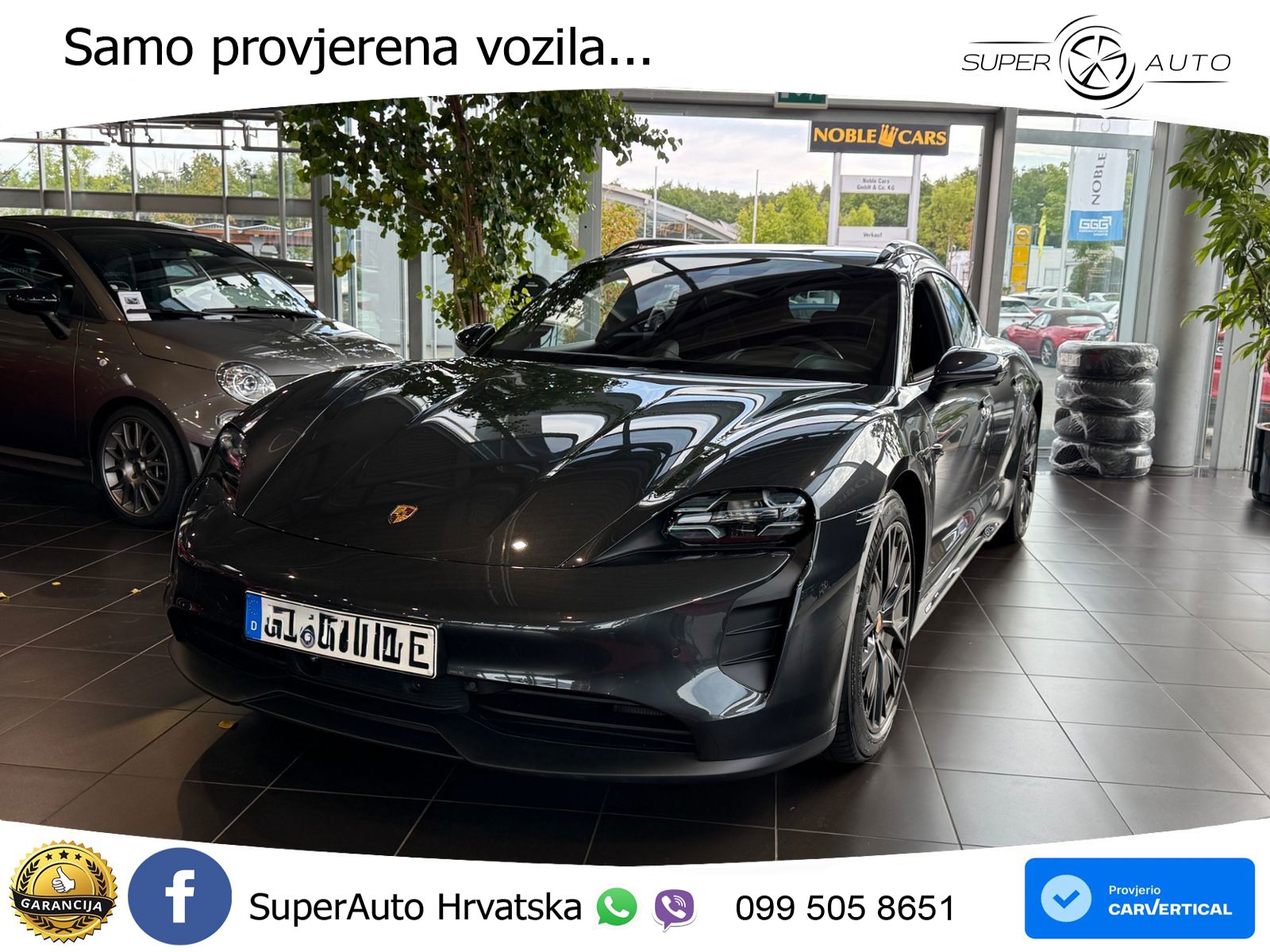 Porsche Taycan Sport Turismo GTS Performance Plus 93.4 kWh (598 KS)