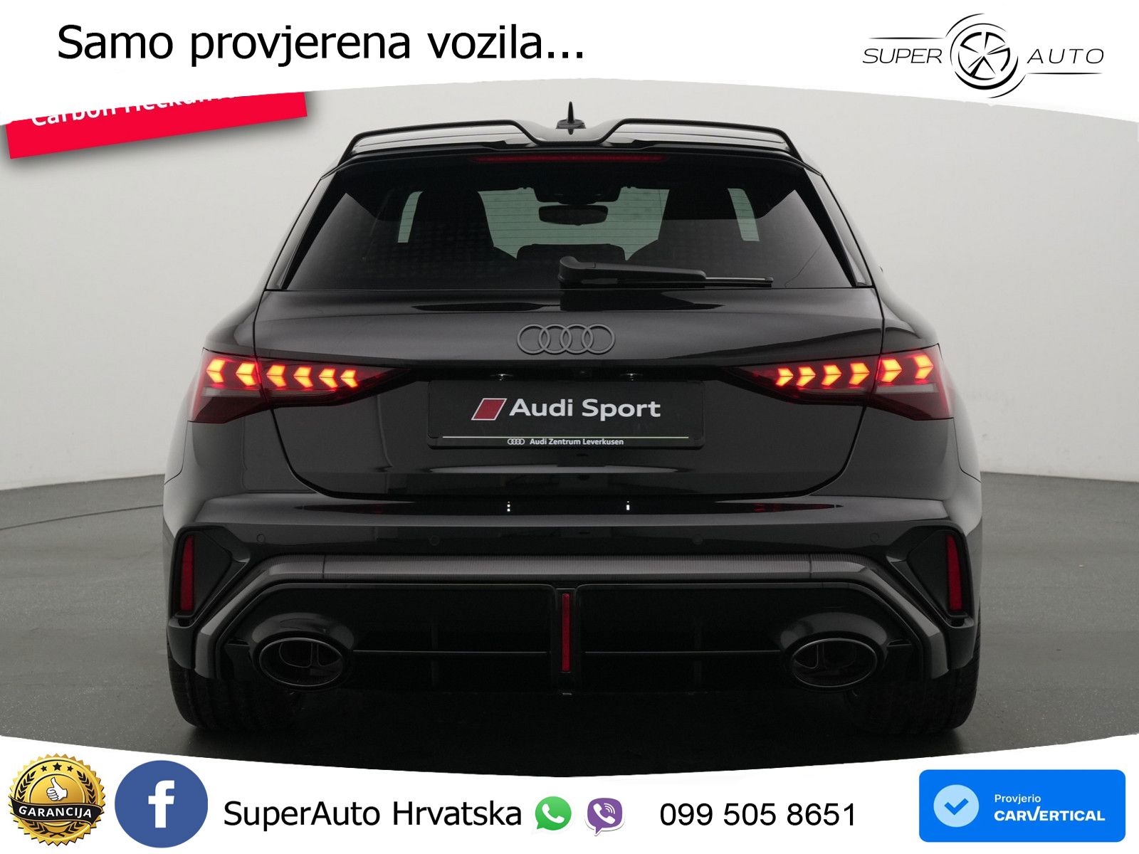 Audi RS3 Sportback 2.5 TFSI (400 KS) quattro S tronic LED+GR SJED+ACC