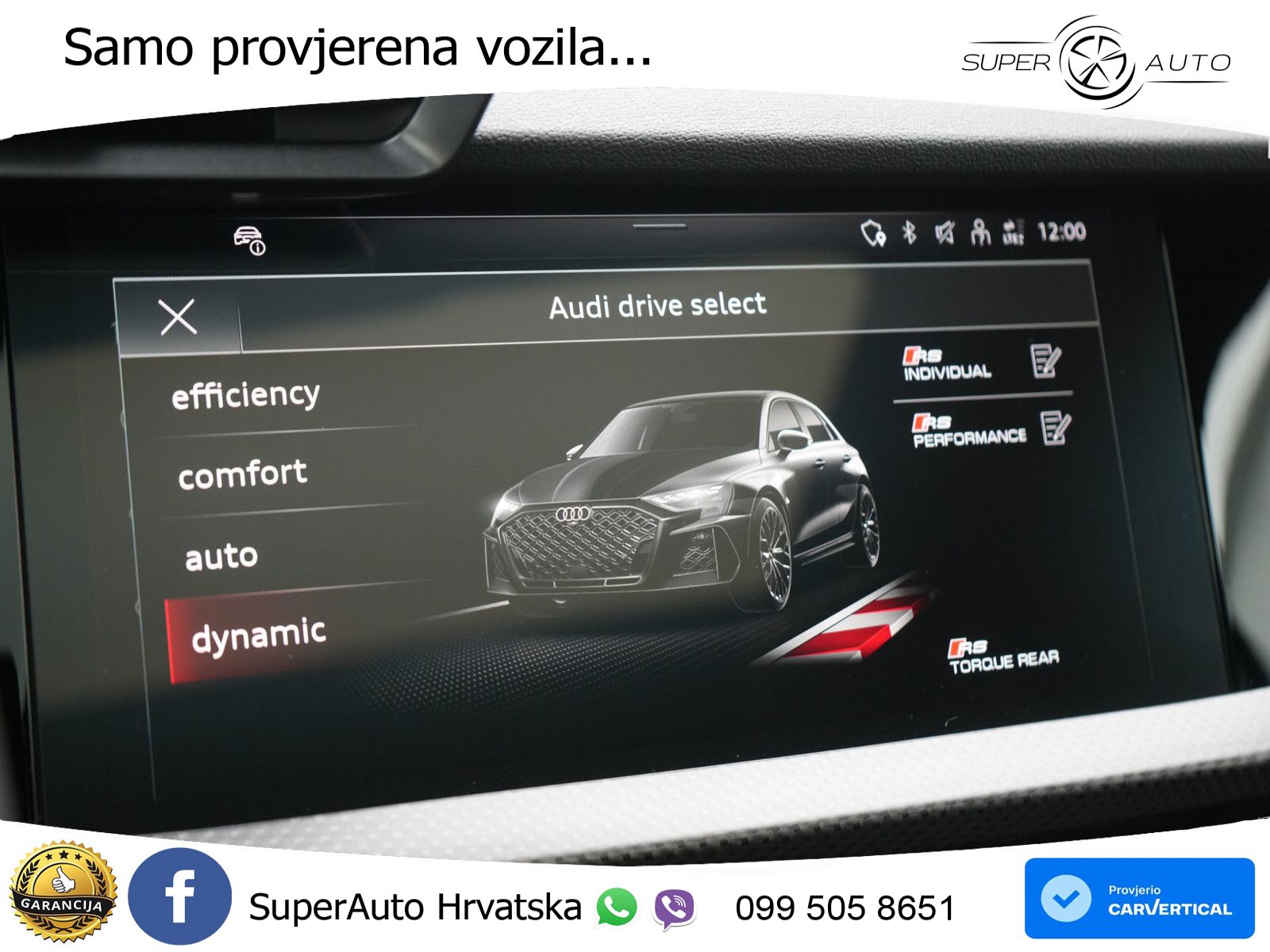 Audi RS3 Sportback 2.5 TFSI (400 KS) quattro S tronic LED+GR SJED+ACC