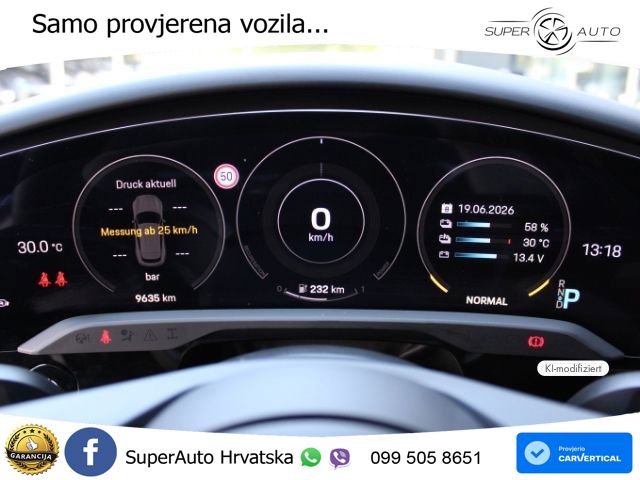 Porsche Taycan Sport Turismo Turbo 93.4 kWh (680 KS)