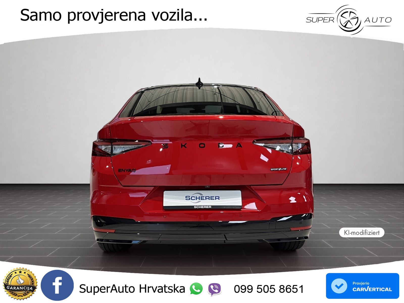 Škoda Enyaq Coupe iV 85 82 kWh (286 KS) SportLine LED+GR SJED+ACC