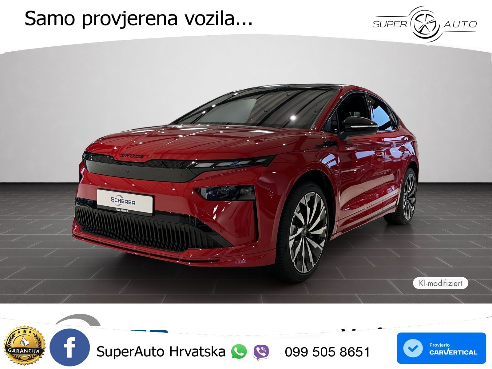 Škoda Enyaq Coupe iV 85 82 kWh (286 KS) SportLine LED+GR SJED+ACC