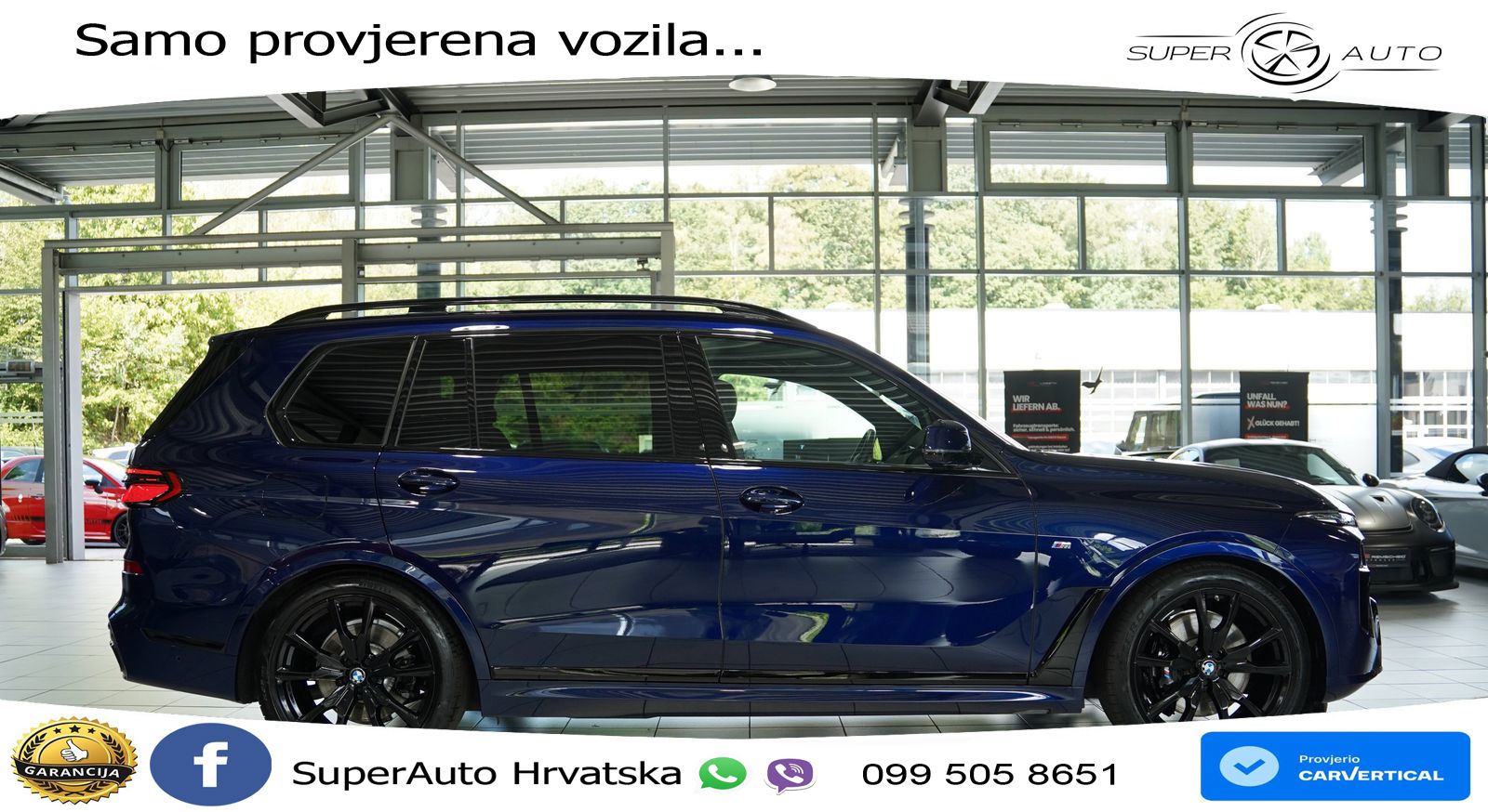 BMW X7 40d (352 KS) xDrive Steptronic M Sport LED+GR SJED+ACC