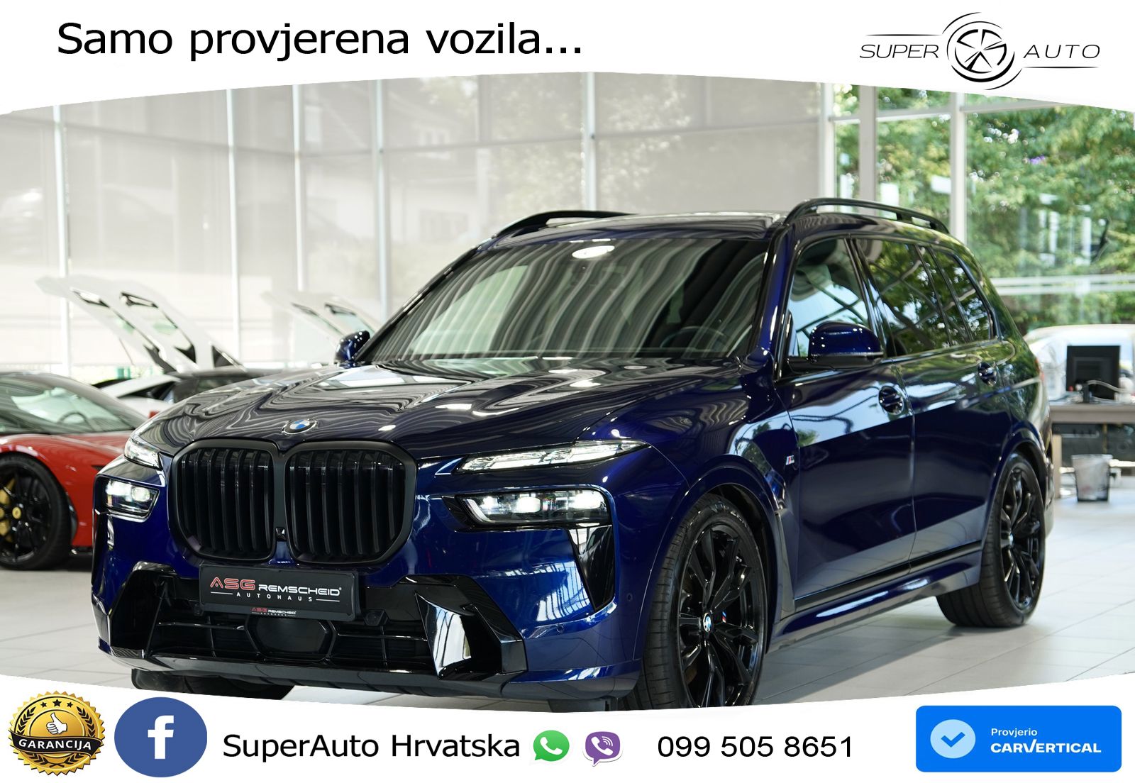 BMW X7 40d (352 KS) xDrive Steptronic M Sport LED+GR SJED+ACC
