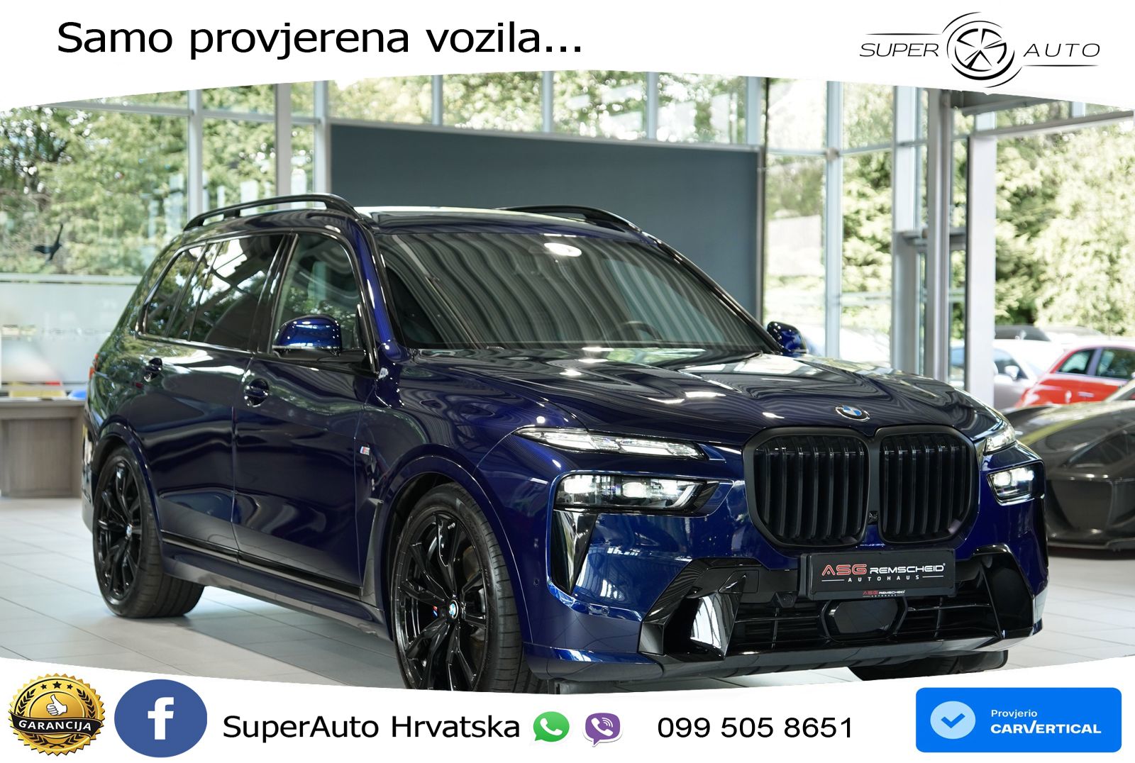 BMW X7 40d (352 KS) xDrive Steptronic M Sport LED+GR SJED+ACC