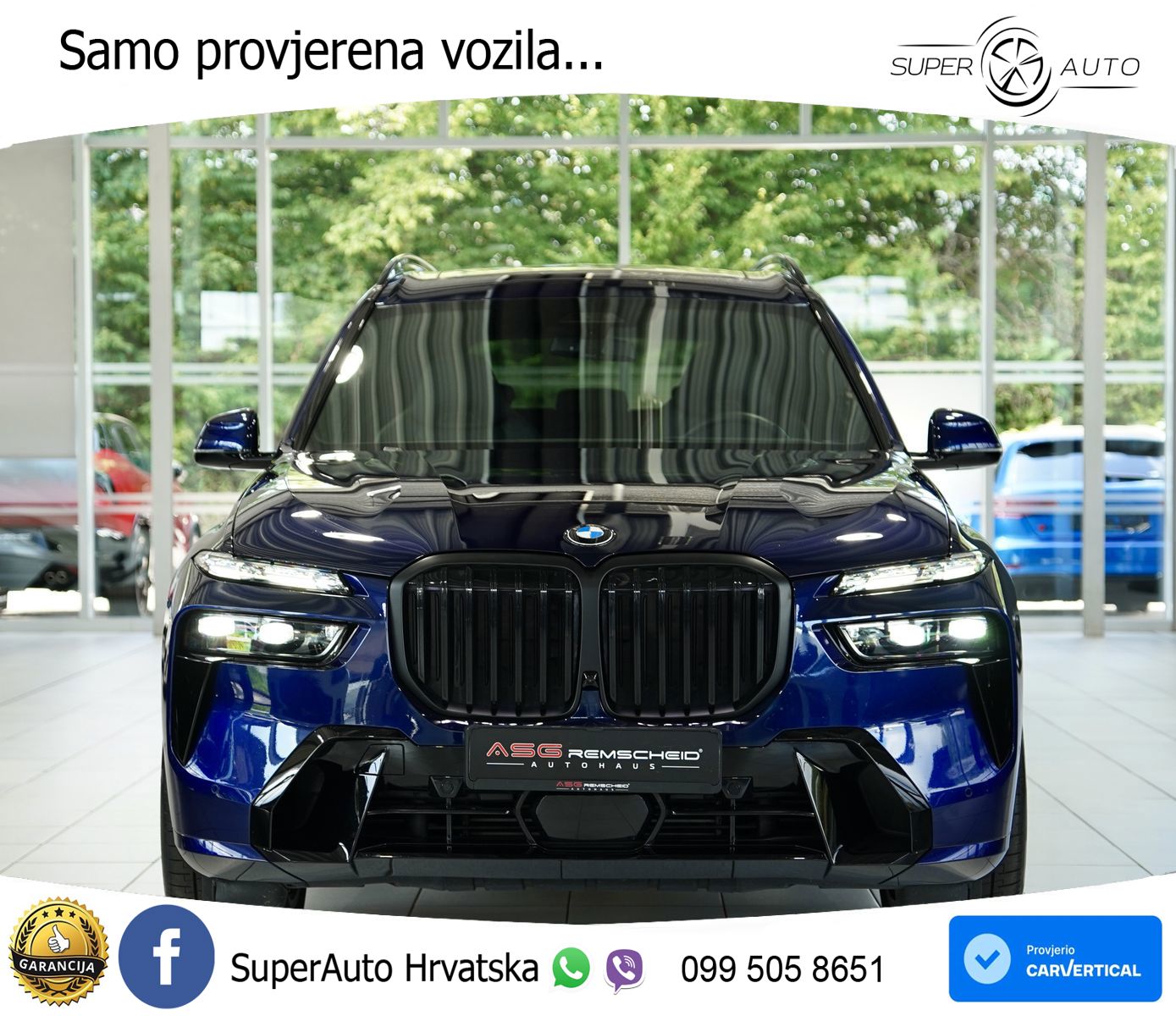 BMW X7 40d (352 KS) xDrive Steptronic M Sport LED+GR SJED+ACC