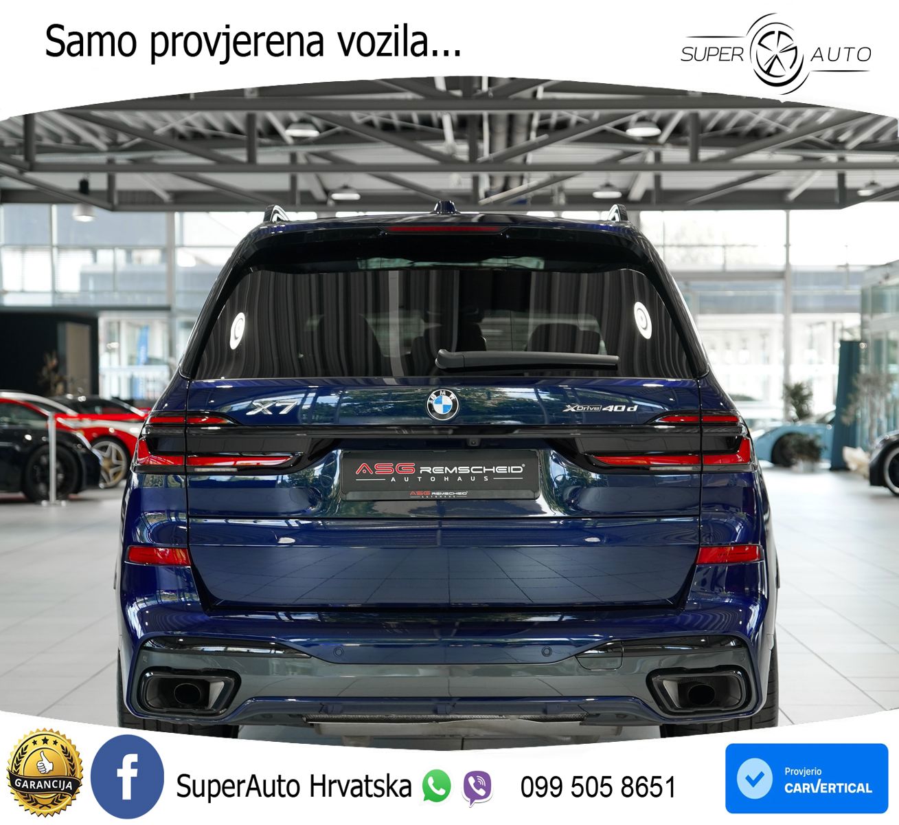 BMW X7 40d (352 KS) xDrive Steptronic M Sport LED+GR SJED+ACC