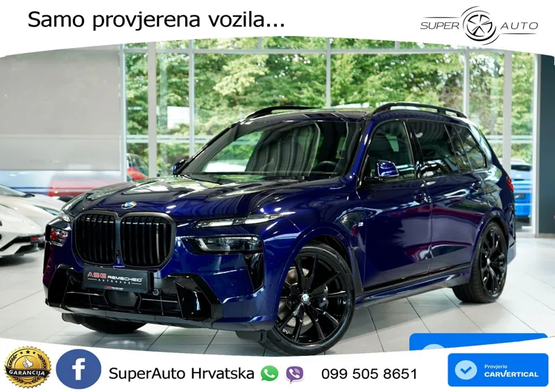 BMW X7 40d (352 KS) xDrive Steptronic M Sport LED+GR SJED+ACC
