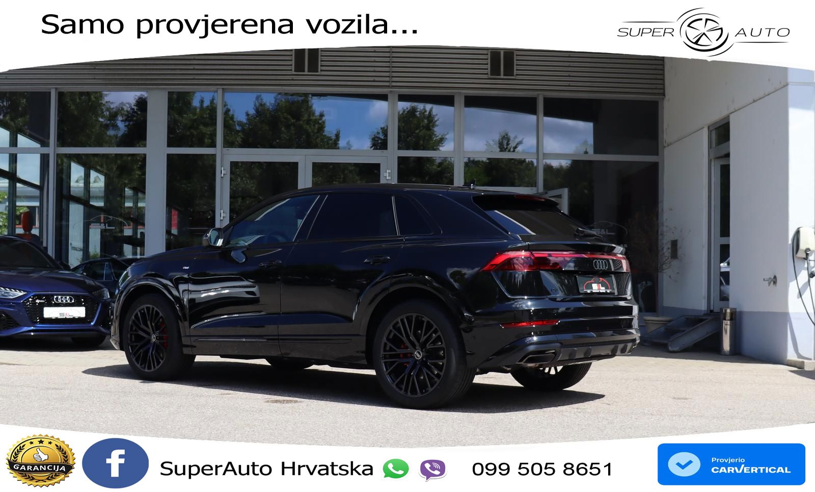 Audi Q8 50 TDI V6 (286 KS) quattro Tiptronic S line