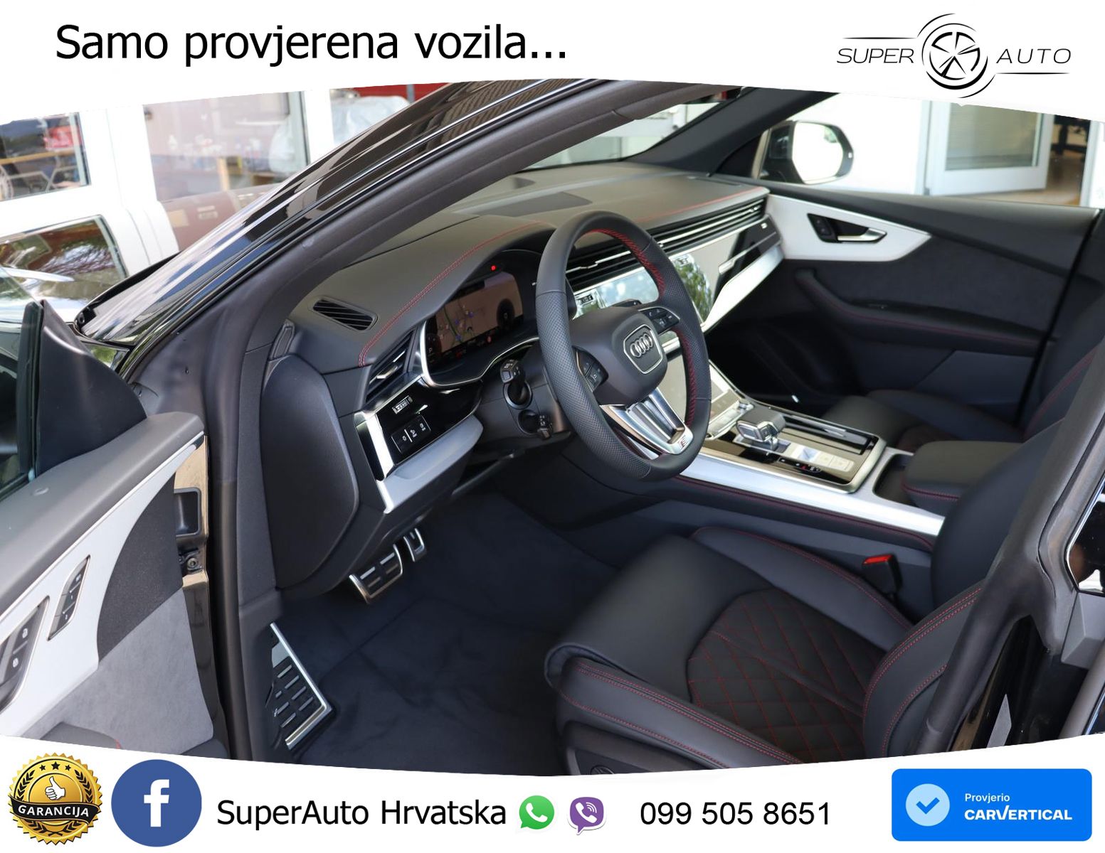 Audi Q8 50 TDI V6 (286 KS) quattro Tiptronic S line