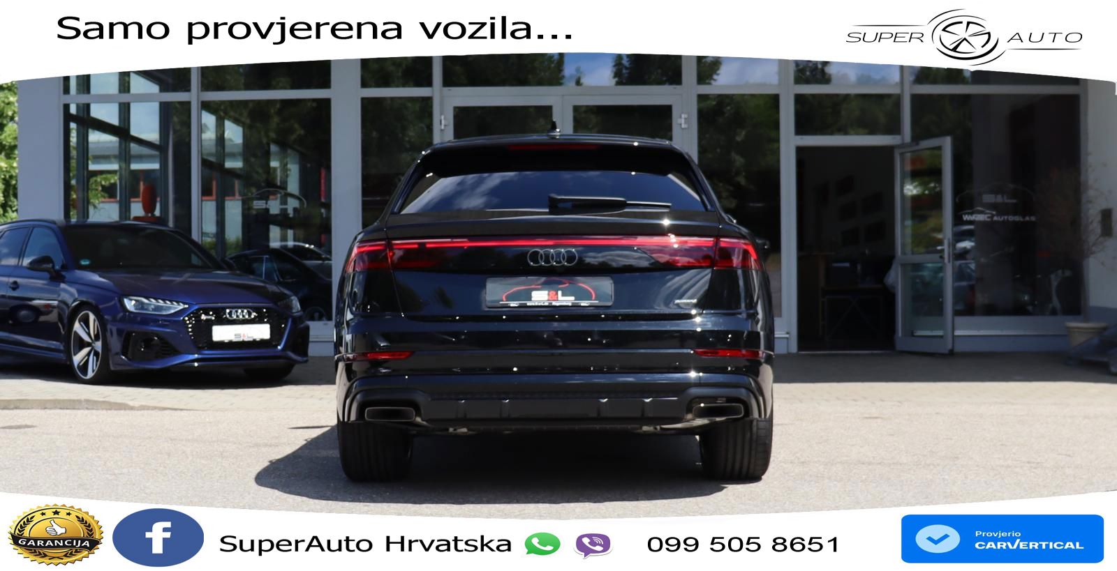 Audi Q8 50 TDI V6 (286 KS) quattro Tiptronic S line